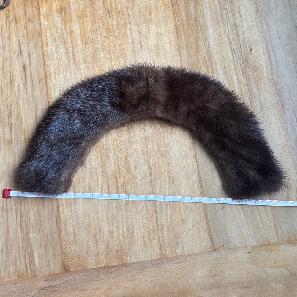 Vintage Real Mink Collar
